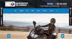 Desktop Screenshot of bmwmotorcyclesftlauderdale.com